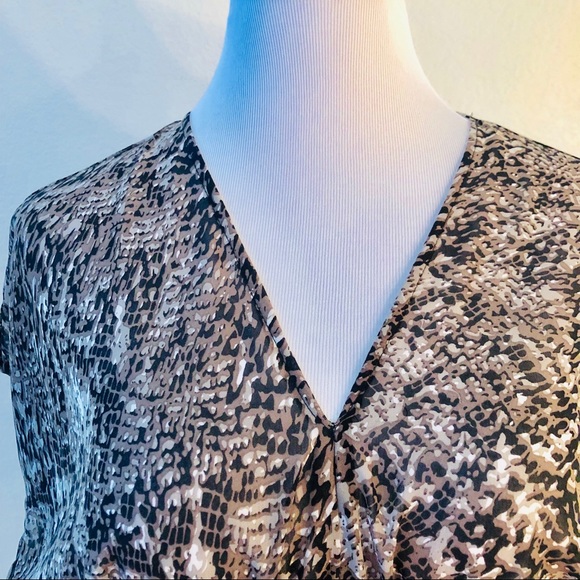 Marina Luna, snakeskin print swim cover up - Picture 8 of 8